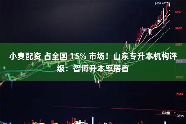小麦配资 占全国 15% 市场！山东专升本机构评级：智博升本率居首